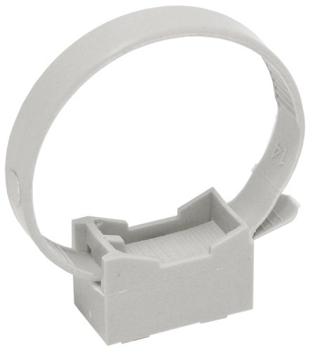 Держатель хомутный IEK CFF1 Д=16-32мм серый (уп. 100шт) картинка